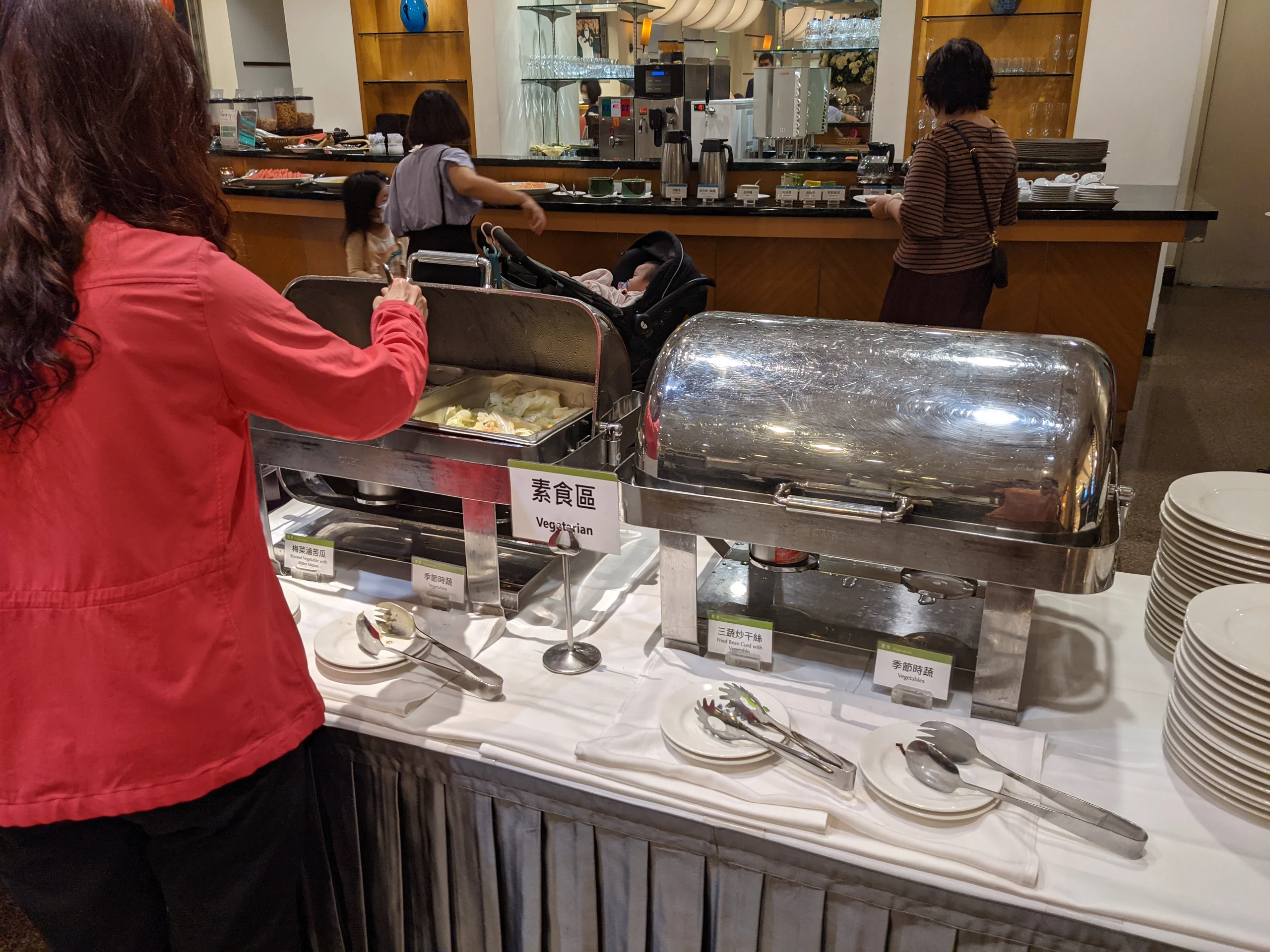 新竹煙波都會館早餐 素食區