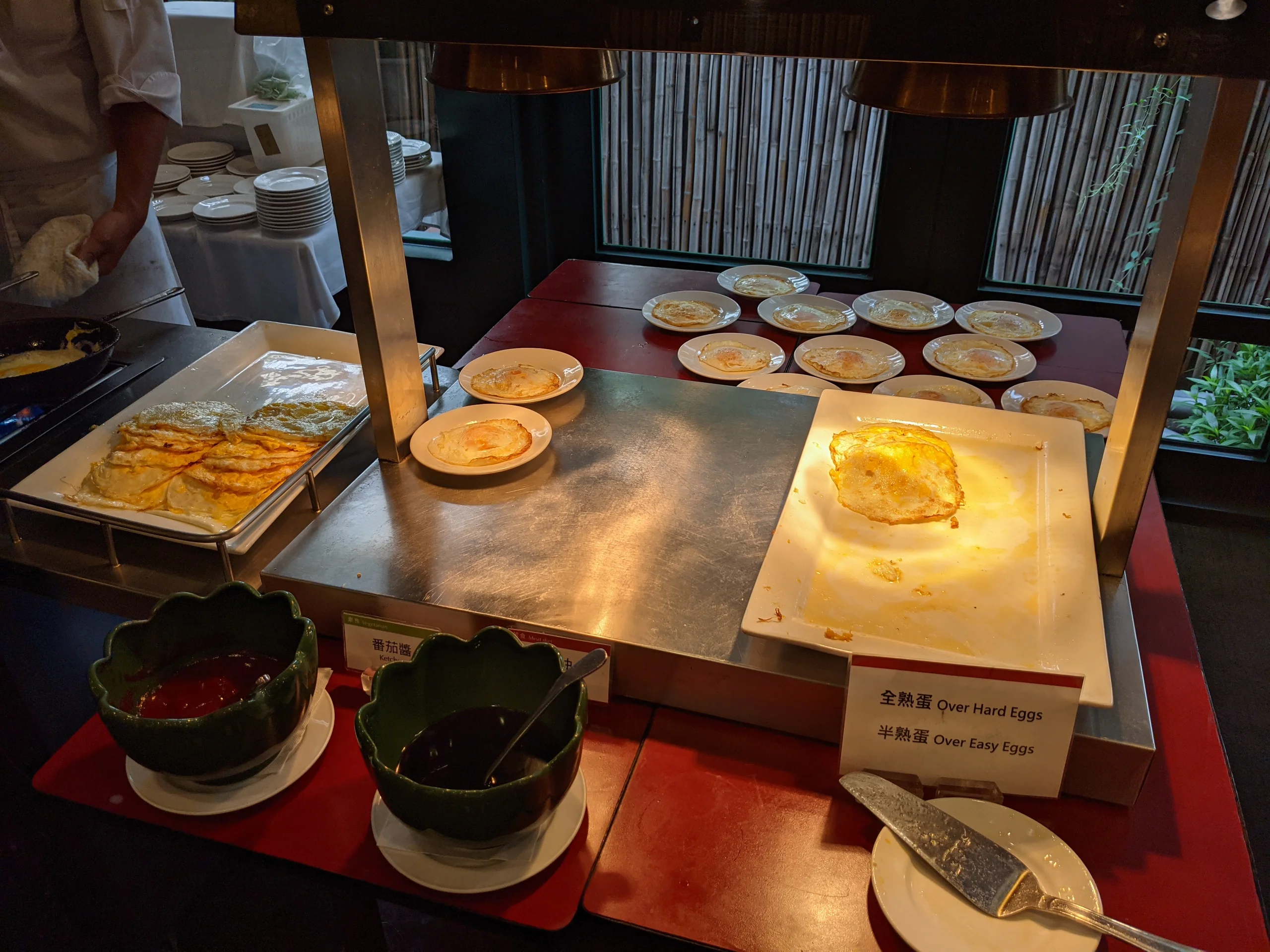 新竹煙波都會館早餐 蛋